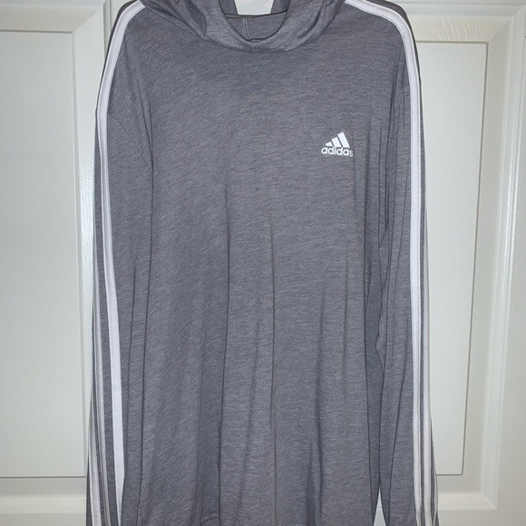Adidas Girls t shirt hoodie - Picture 1 of 2